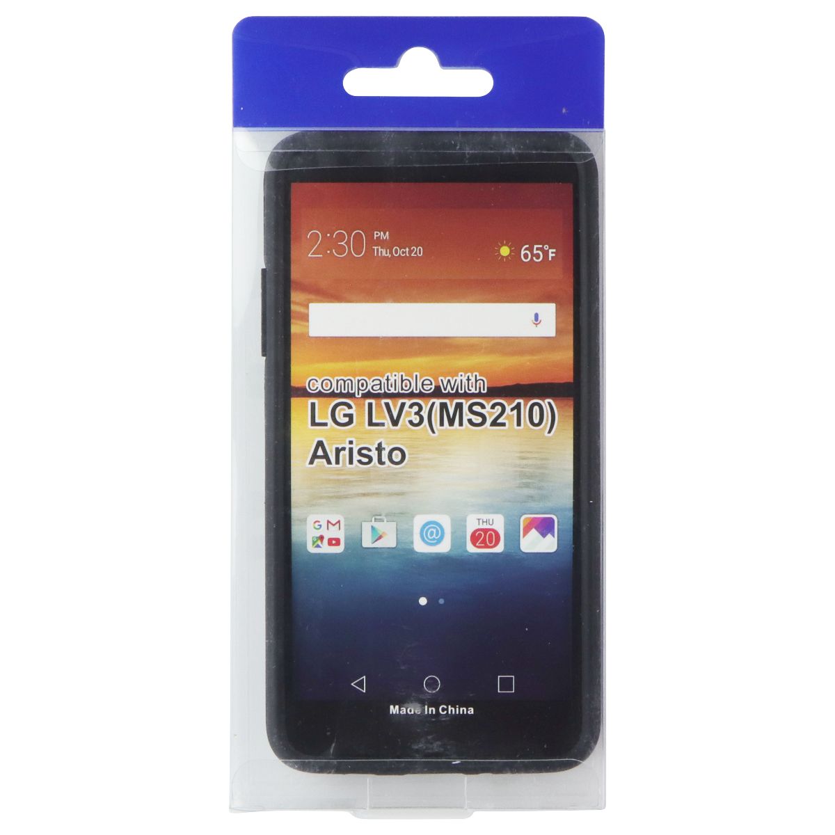 Asmyna Protective Phone Case for LG LV3 / Aristo - Ink Blue / Black Cell Phone - Cases, Covers & Skins Asmyna - Simple Cell Bulk Wholesale Pricing - USA Seller