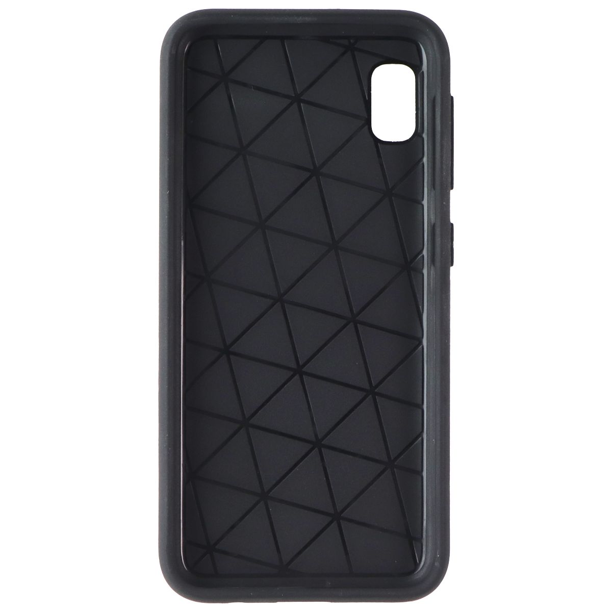 Asmyna Premium Dual Layer Case for Samsung Galaxy A10e - Rose Gold/Black