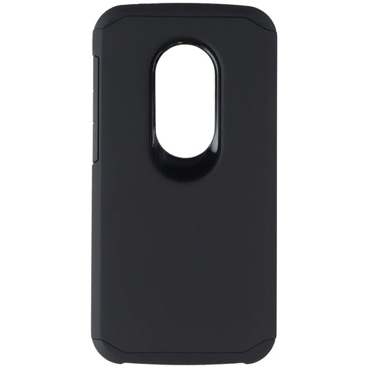 ASMYNA Premium Dual Layer Case for Motorola Moto E5 Play - Black Cell Phone - Cases, Covers & Skins Asmyna - Simple Cell Bulk Wholesale Pricing - USA Seller