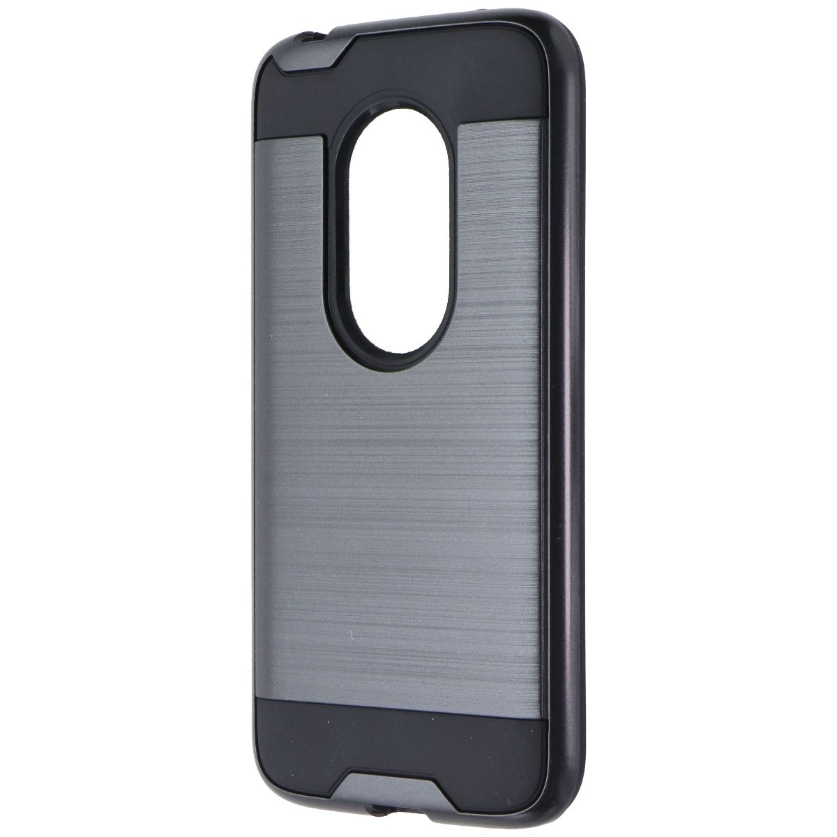 ASMYNA Premium Dual Layer Case for Motorola Moto G7 Play - Black Slate Cell Phone - Cases, Covers & Skins Asmyna - Simple Cell Bulk Wholesale Pricing - USA Seller