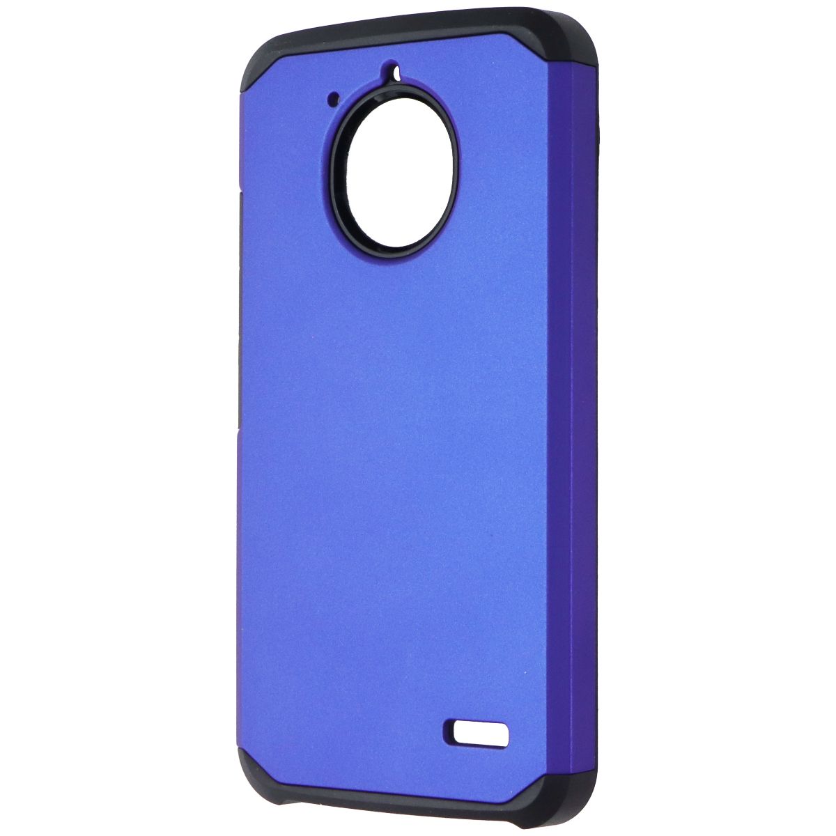ASMYNA Premium Dual Layer Case for Motorola Moto E4 - Blue Cell Phone - Cases, Covers & Skins Asmyna - Simple Cell Bulk Wholesale Pricing - USA Seller