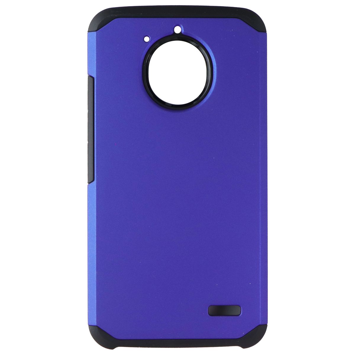 ASMYNA Premium Dual Layer Case for Motorola Moto E4 - Blue Cell Phone - Cases, Covers & Skins Asmyna - Simple Cell Bulk Wholesale Pricing - USA Seller