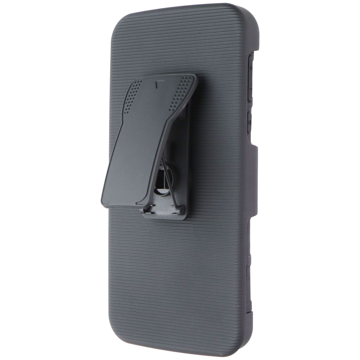 Asmyna Protective Cover & Holster Combo for Motorola Moto G6 Play - Black Cell Phone - Cases, Covers & Skins Asmyna - Simple Cell Bulk Wholesale Pricing - USA Seller