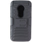 Asmyna Protective Cover & Holster Combo for Motorola Moto G6 Play - Black Cell Phone - Cases, Covers & Skins Asmyna - Simple Cell Bulk Wholesale Pricing - USA Seller