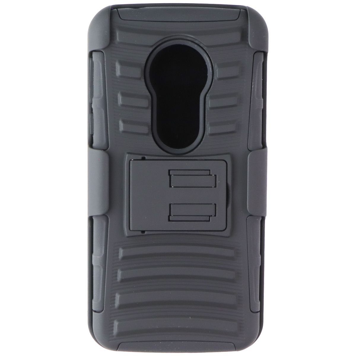 Asmyna Protective Cover & Holster Combo for Motorola Moto G6 Play - Black Cell Phone - Cases, Covers & Skins Asmyna - Simple Cell Bulk Wholesale Pricing - USA Seller