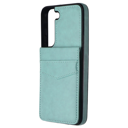 Asuwish Wallet Case for Samsung Galaxy S22 - Green Cell Phone - Cases, Covers & Skins Asuwish - Simple Cell Bulk Wholesale Pricing - USA Seller