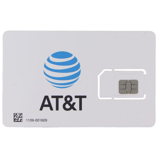 AT&T 5G SIM Card SKU 6818B - Triple Cut 3-in-1 - For Postpaid & Prepaid Devices Phone Cards & SIM Cards AT&T - Simple Cell Bulk Wholesale Pricing - USA Seller