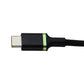 AT&T (4-Ft) USB-C to 8-Pin Lightning MFi Fast Charging Braided Cable - Black Cell Phone - Cables & Adapters AT&T - Simple Cell Bulk Wholesale Pricing - USA Seller