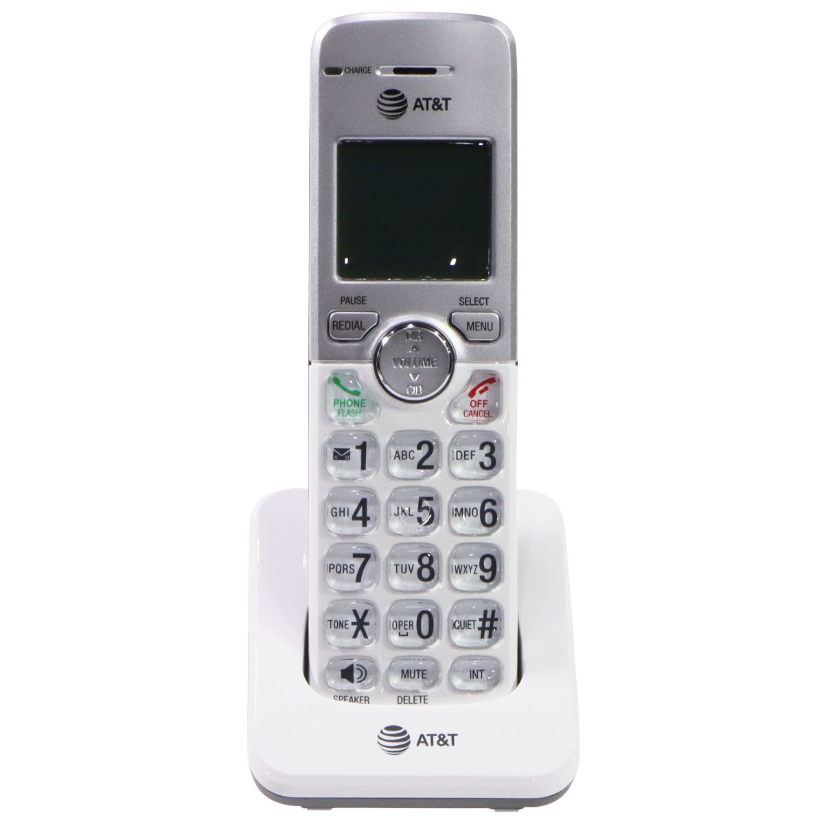 AT&T 2 Handset Cordless Answering System w/ Caller ID - Silver Home Telephones & Accessories - Cordless Telephones & Handsets AT&T - Simple Cell Bulk Wholesale Pricing - USA Seller