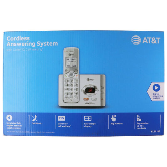 AT&T Dect 6.0 Cordless Answering System with Caller ID/Call Waiting - 1 Handset