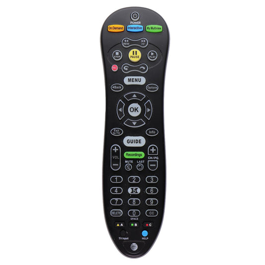 Replacement AT&T U-Verse (S30-S1B) Remote Control - Black TV, Video & Audio Accessories - Remote Controls AT&T    - Simple Cell Bulk Wholesale Pricing - USA Seller