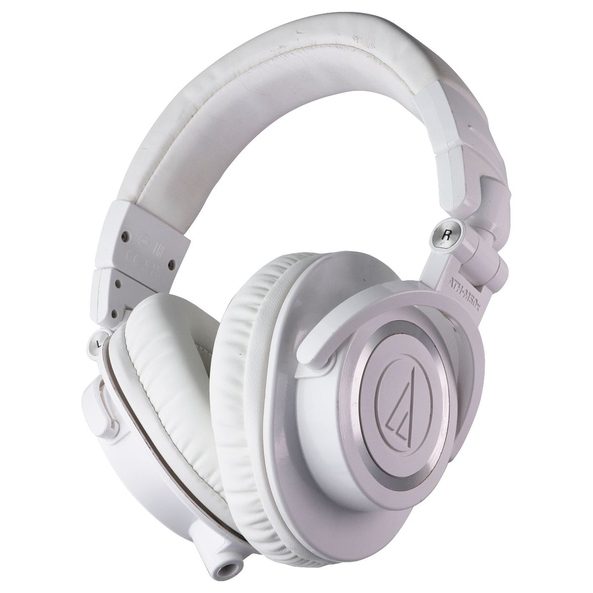 Audio-Technica ATH-M50X Over-Ear Headphones - White Portable Audio - Headphones Audio-Technica - Simple Cell Bulk Wholesale Pricing - USA Seller