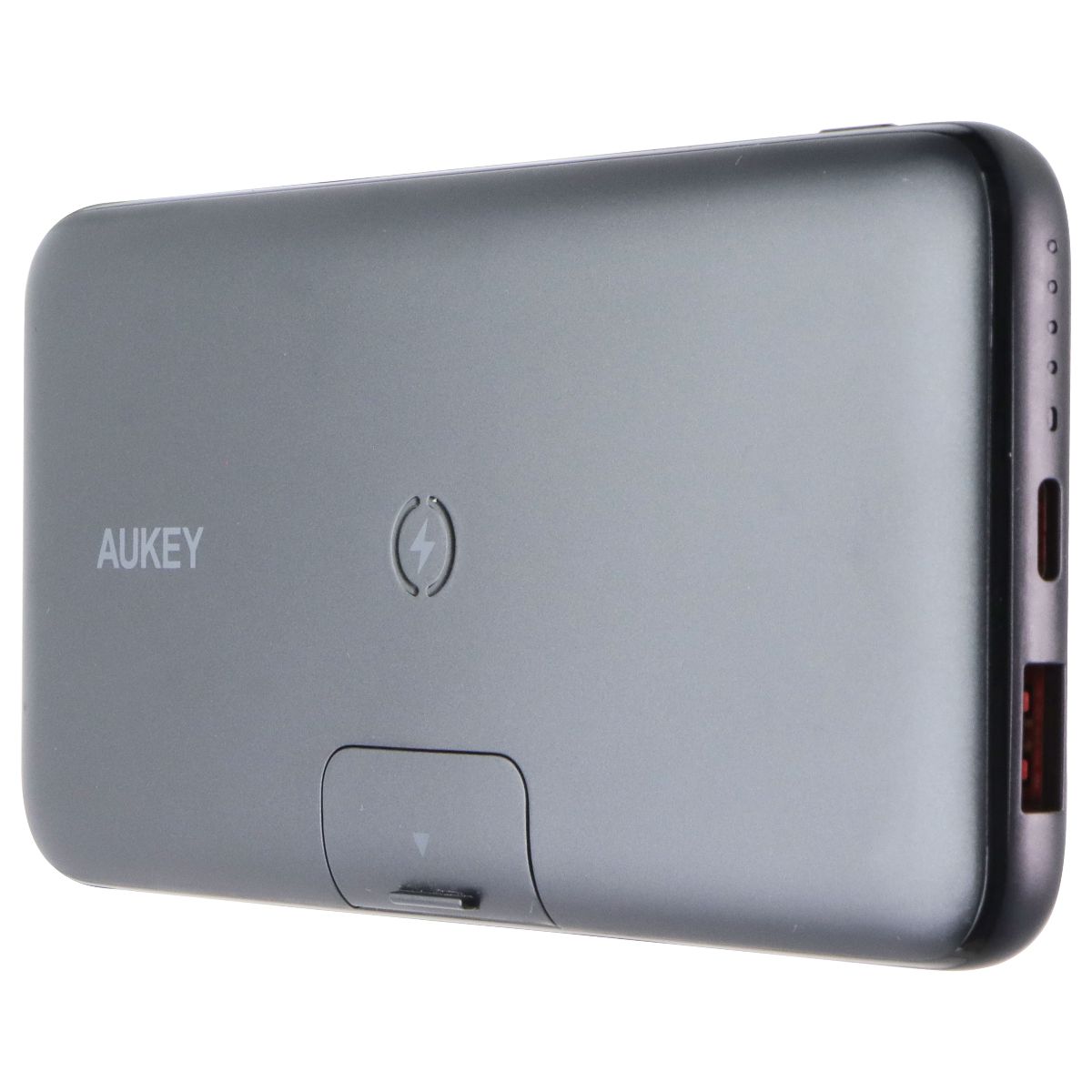 Aukey Basix Pro Series (10k mAh) Wireless Charging Power Bank (PB-WL02) Cell Phone - Chargers & Cradles Aukey - Simple Cell Bulk Wholesale Pricing - USA Seller