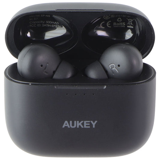 Aukey (EP-N5) True Wireless In-Ear Bluetooth Earbuds - Black Portable Audio - Headphones Aukey - Simple Cell Bulk Wholesale Pricing - USA Seller