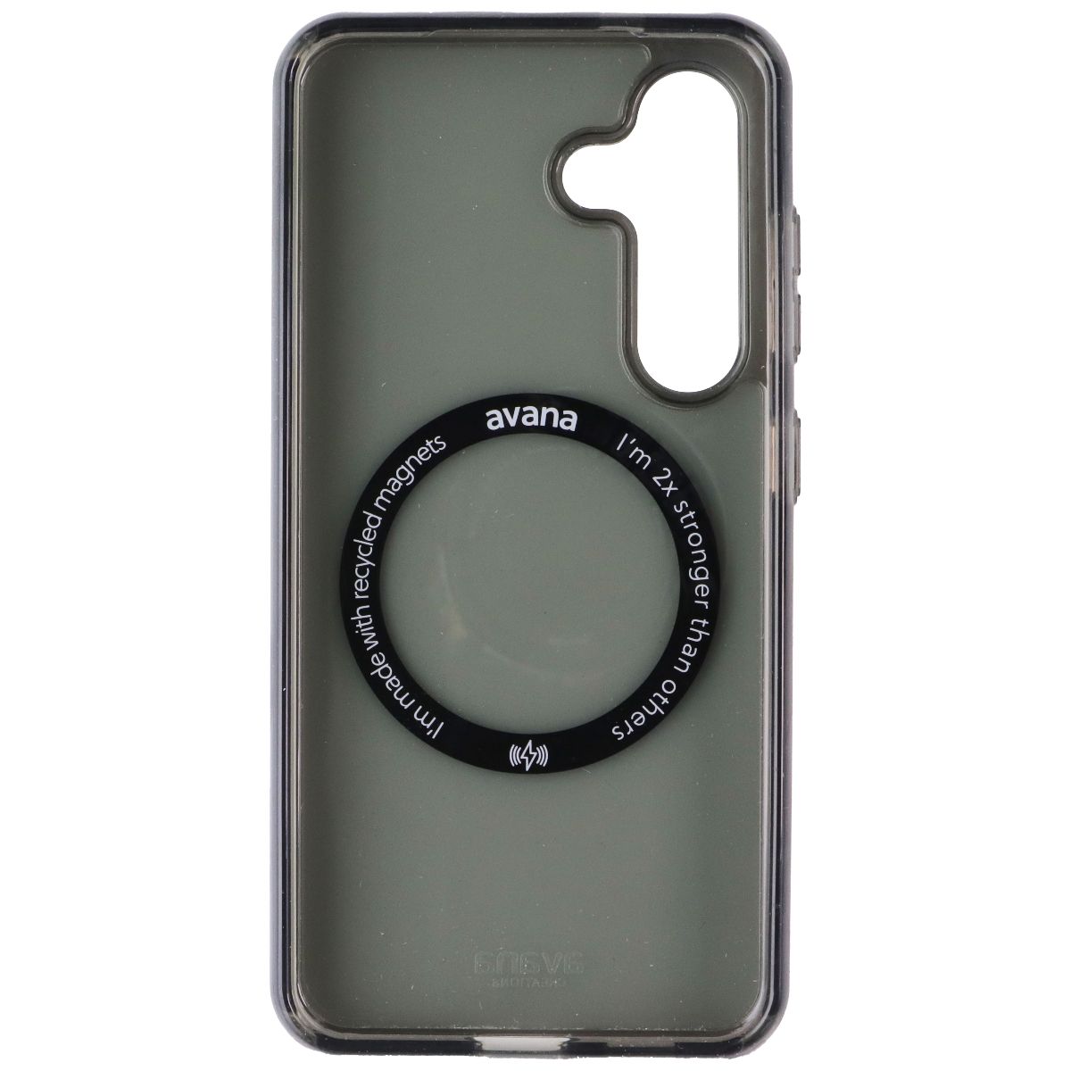 Avana Ice Ash Series Case for MagSafe for Samsung Galaxy S24 - Smoke Tinted Cell Phone - Cases, Covers & Skins Avana - Simple Cell Bulk Wholesale Pricing - USA Seller