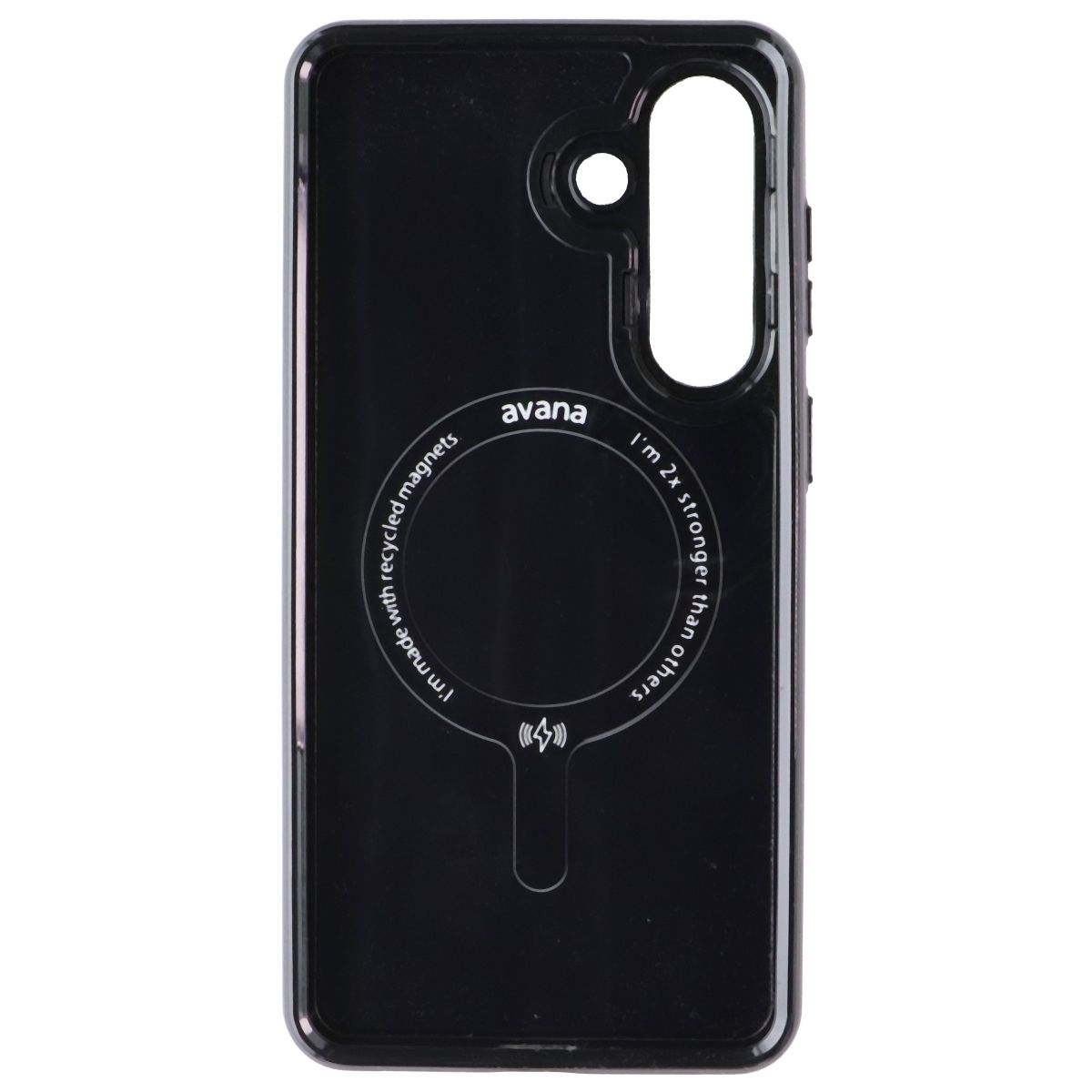 Avana Creations Black Ice MagSafe Case for Samsung Galaxy S26+ (Plus) - Black