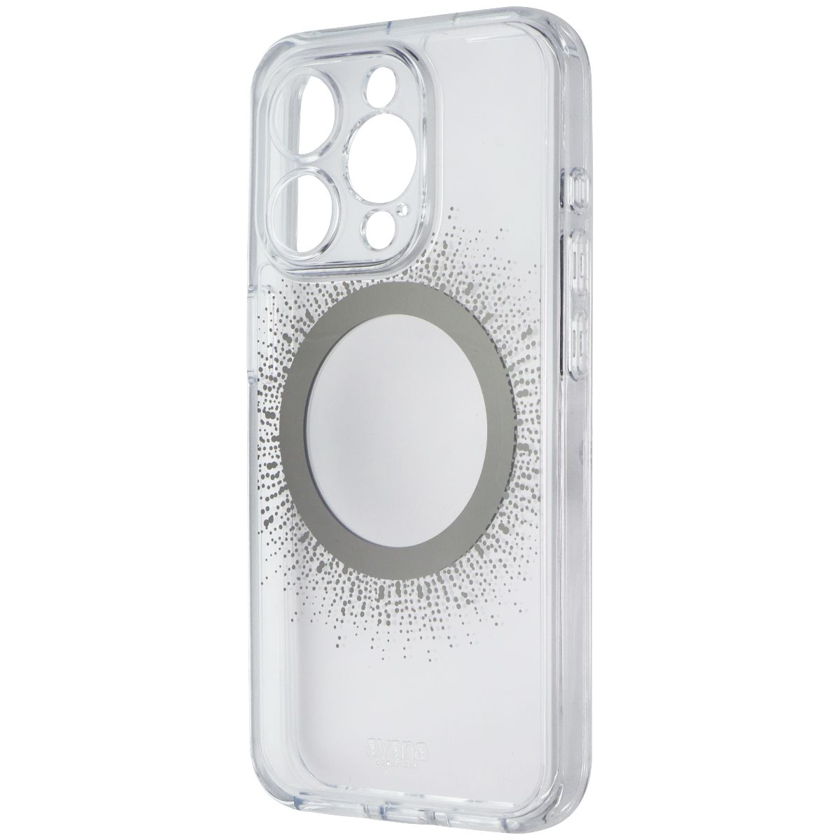 Avana Aura Series Case for MagSafe for Apple iPhone 15 Pro - Clear/Black Cell Phone - Cases, Covers & Skins Avana - Simple Cell Bulk Wholesale Pricing - USA Seller