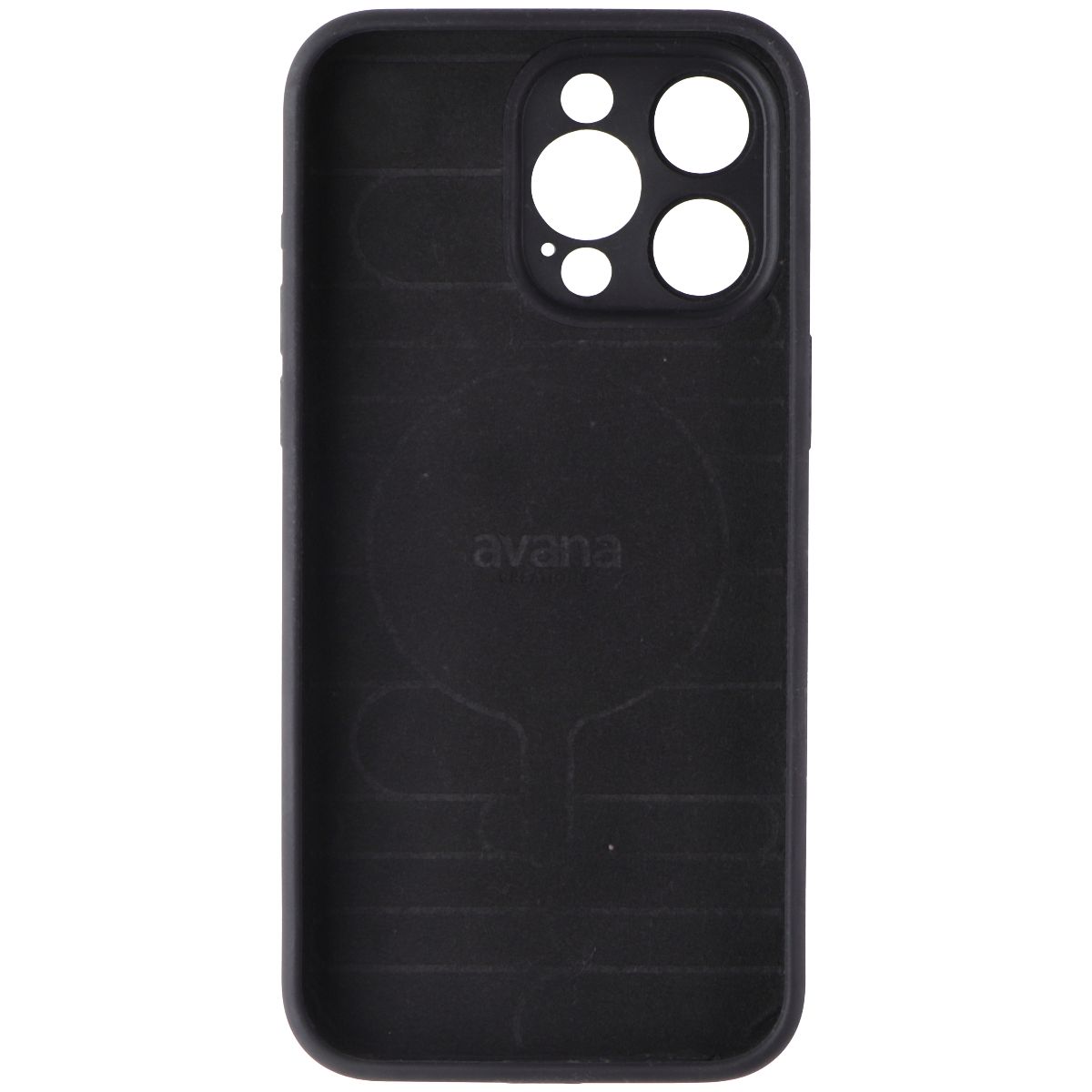 Avana Velvet Series Case for MagSafe for Apple iPhone 15 Pro Max - Black Cell Phone - Cases, Covers & Skins Avana - Simple Cell Bulk Wholesale Pricing - USA Seller