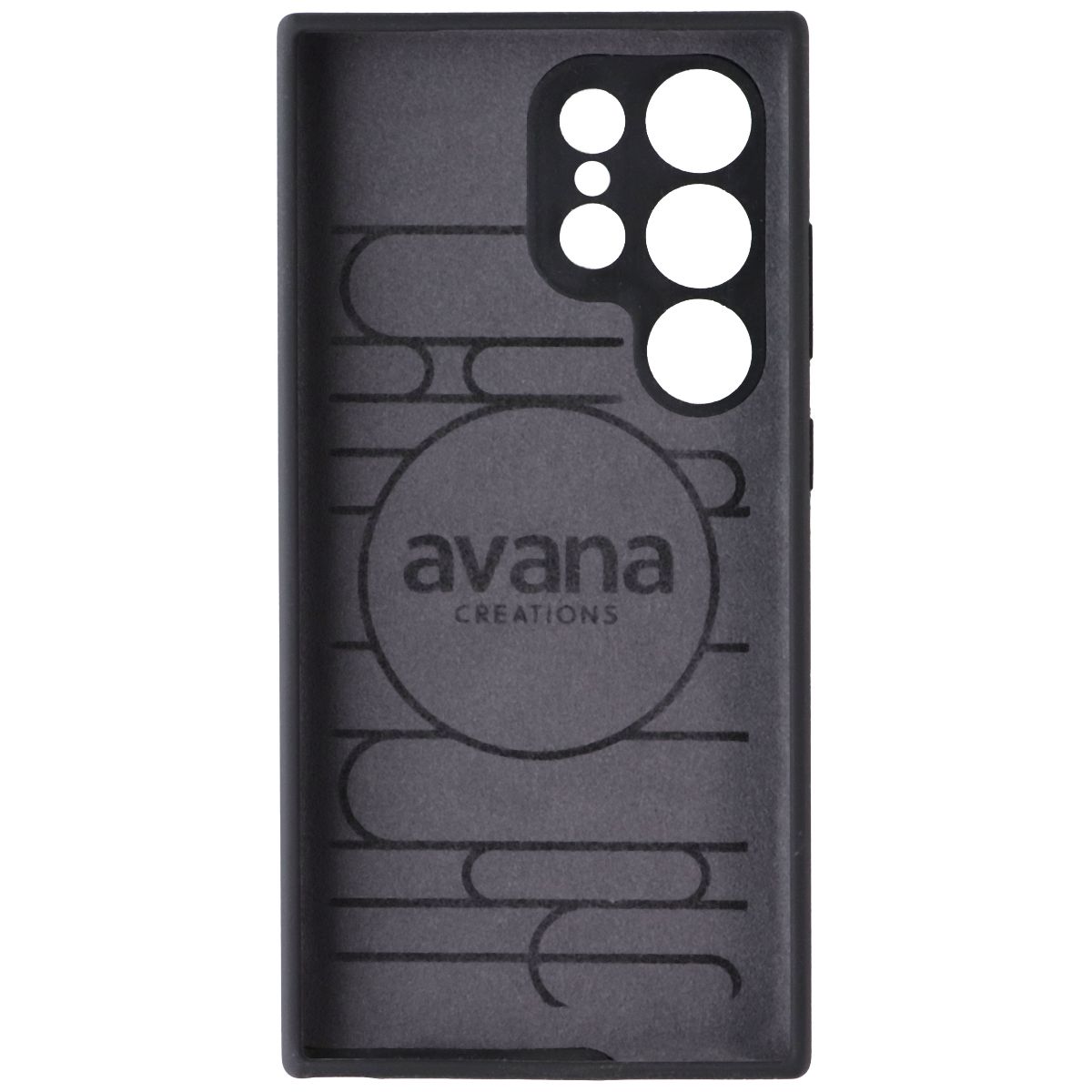 Avana Velvet Series Magnetic Case for Samsung Galaxy S24 Ultra - Velvet Black Cell Phone - Cases, Covers & Skins Avana - Simple Cell Bulk Wholesale Pricing - USA Seller