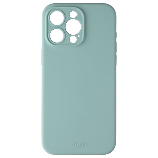 Avana Velvet Series Silicone Case for MagSafe for iPhone 15 Pro Max - Sage