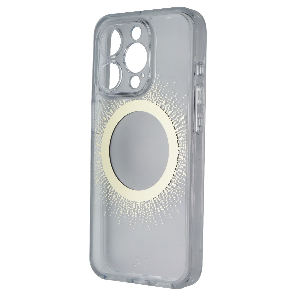 Avana Aura Series Case for MagSafe for Apple iPhone 15 Pro - Clear/Gold Cell Phone - Cases, Covers & Skins Avana    - Simple Cell Bulk Wholesale Pricing - USA Seller
