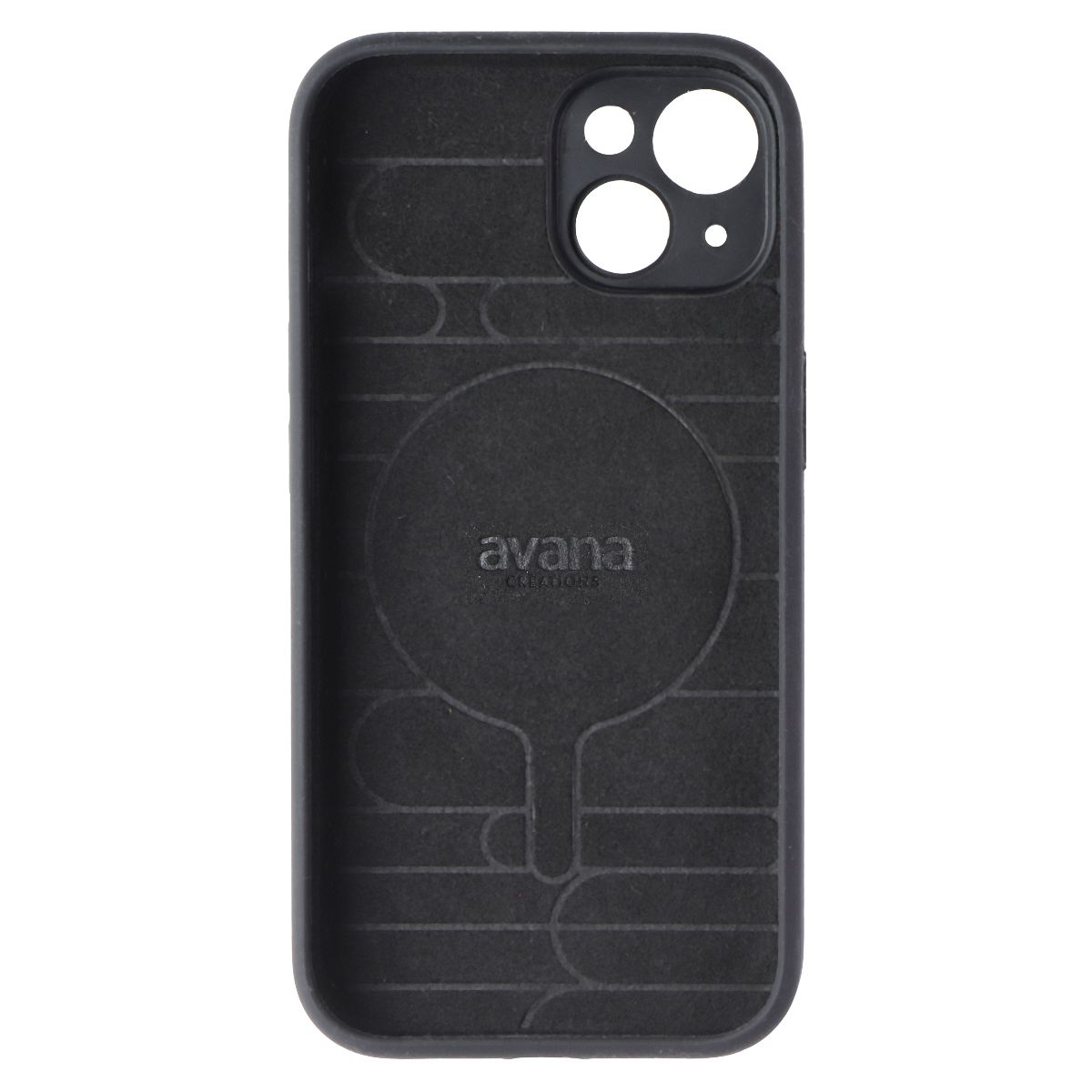 Avana Velvet Series Case for MagSafe for Apple iPhone 15 - Black Cell Phone - Cases, Covers & Skins Avana - Simple Cell Bulk Wholesale Pricing - USA Seller
