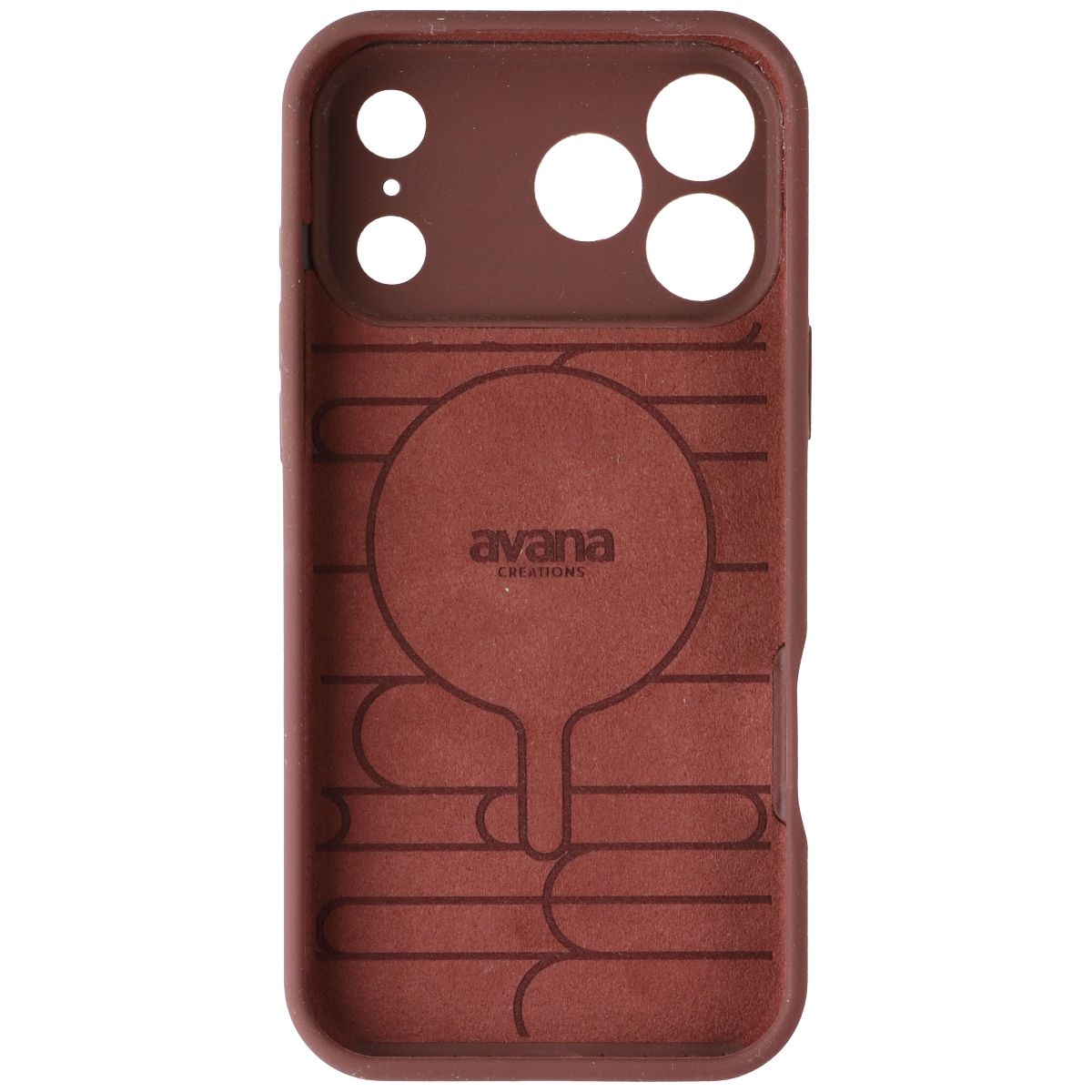Avana Creations Velvet Case for MagSafe for Apple iPhone 17 Pro Max - Mocha