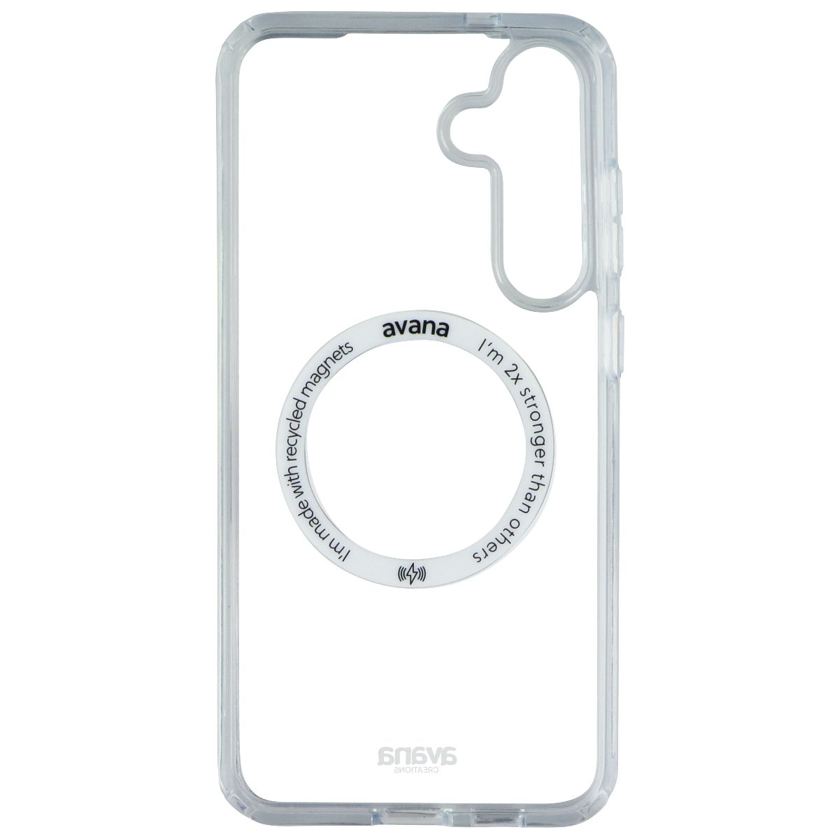 Avana Ice Magnetic Case for Samsung Galaxy S24+ (Plus) - Clear Cell Phone - Cases, Covers & Skins Avana - Simple Cell Bulk Wholesale Pricing - USA Seller