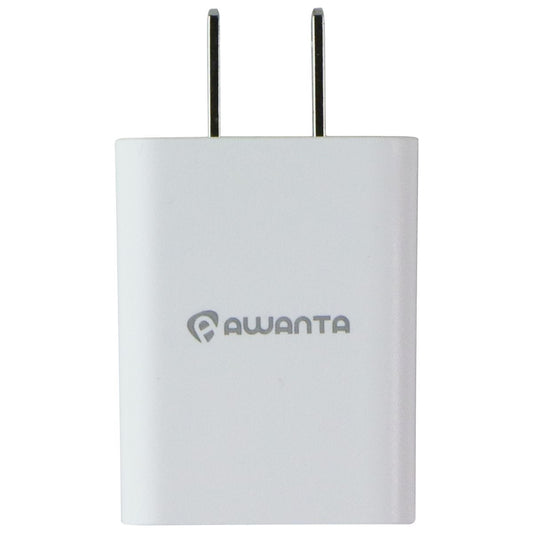 Awanta Single Port (5V/2.4A) USB-A Wall Charger (AWA-3519WH) - White Cell Phone - Chargers & Cradles Awanta - Simple Cell Bulk Wholesale Pricing - USA Seller