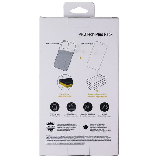 Axessorize AXS PROTech Plus Pack for Samsung Galaxy S24 Ultra - Black