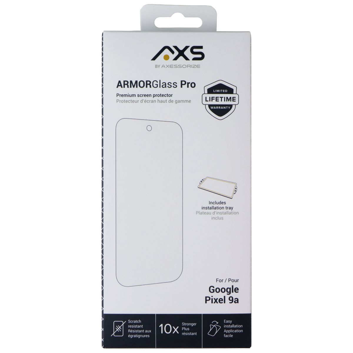 Axessorize ArmorGlass Pro Premium Screen Protector for Google Pixel 9a