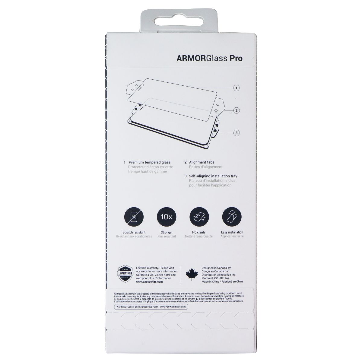 Axessorize ArmorGlass Pro Premium Screen Protector for Google Pixel 9a