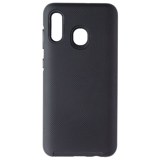 Axessorize ProTech Rugged Case for Samsung Galaxy A20 - Black Cell Phone - Cases, Covers & Skins Axessorize - Simple Cell Bulk Wholesale Pricing - USA Seller