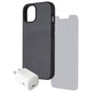 Axessorize Essential Bundle Case + Screen + Charger for Apple iPhone 14 - Black Cell Phone - Other Accessories Axessorize - Simple Cell Bulk Wholesale Pricing - USA Seller