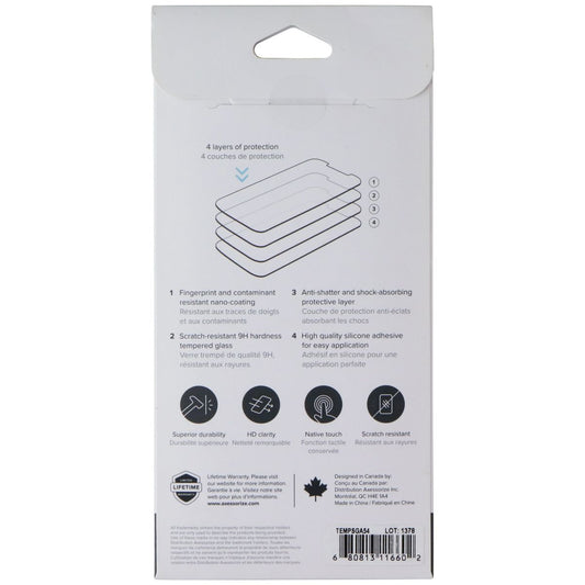 Axessorize ArmorGlass Screen Protector for Samsung Galaxy A54 5G Cell Phone - Screen Protectors Axessorize - Simple Cell Bulk Wholesale Pricing - USA Seller