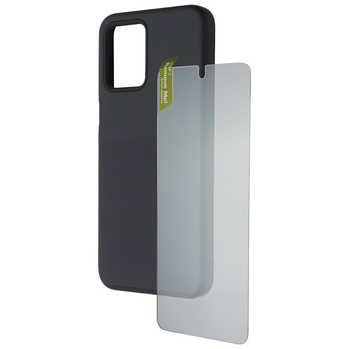 Axessorize ProTech Plus Pack (Case/Glass) for Motorola Moto G 5G (2023) - Black Cell Phone - Cases, Covers & Skins Axessorize - Simple Cell Bulk Wholesale Pricing - USA Seller