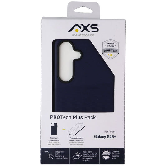 Axessorize AXS PROTech Plus Pack for Samsung Galaxy S25+ (Plus) - Blue Cell Phone - Cases, Covers & Skins Axessorize - Simple Cell Bulk Wholesale Pricing - USA Seller
