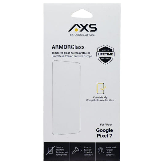 Axessorize ArmorGlass Screen Protector for Google Pixel 7 Cell Phone - Screen Protectors Axessorize    - Simple Cell Bulk Wholesale Pricing - USA Seller