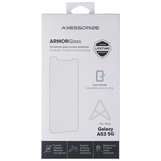 AXESSORIZE Armor Glass Screen Protector for Samsung Galaxy A53 5G Cell Phone - Screen Protectors Axessorize    - Simple Cell Bulk Wholesale Pricing - USA Seller
