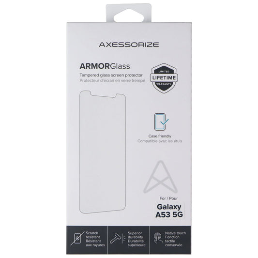 AXESSORIZE Armor Glass Screen Protector for Samsung Galaxy A53 5G Cell Phone - Screen Protectors Axessorize - Simple Cell Bulk Wholesale Pricing - USA Seller