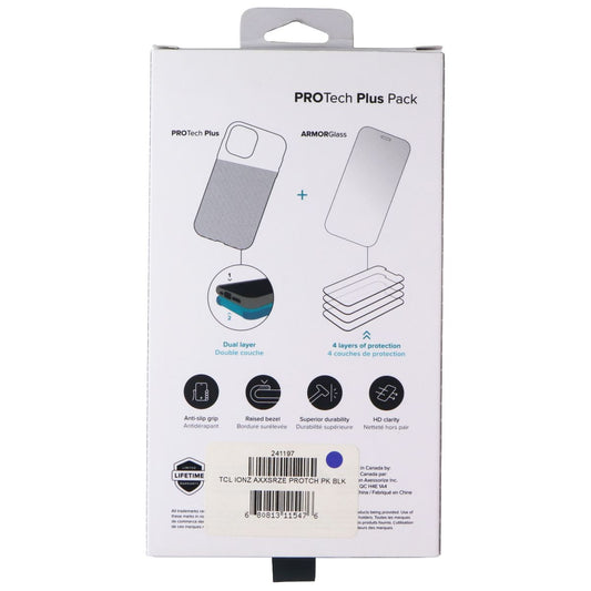 Axessorize AXS PROTech Plus Pack (Case/Screen Protector) for TCL Ion Z - Black