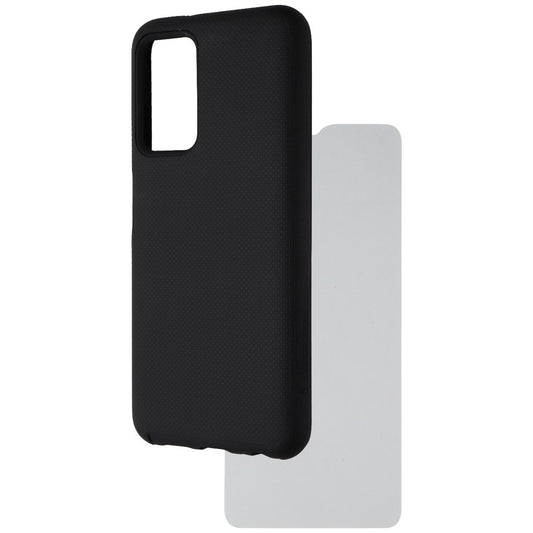Axessorize PROTech Pack Rugged Case and Tempered Glass for Galaxy A03s - Black Cell Phone - Cases, Covers & Skins Axessorize - Simple Cell Bulk Wholesale Pricing - USA Seller