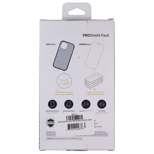 Axessorize AXS PROShield Pack (Case/Glass) for Samsung Galaxy A26 - Black Cell Phone - Cases, Covers & Skins Axessorize - Simple Cell Bulk Wholesale Pricing - USA Seller