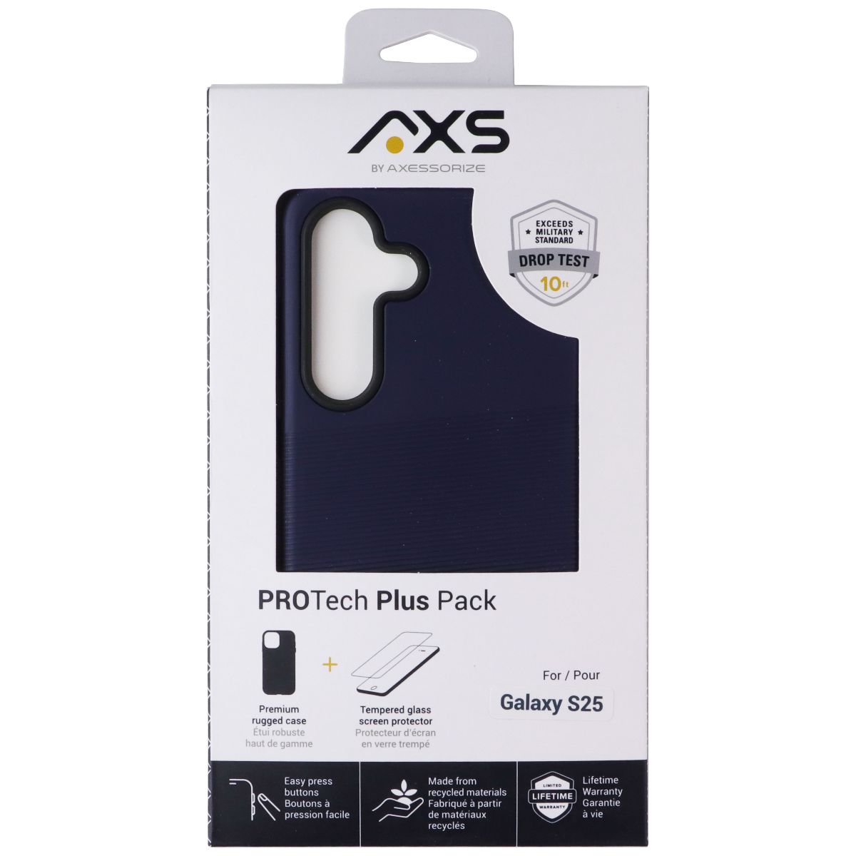 Axessorize AXS PROTech Plus Pack for Samsung Galaxy S25 - Blue