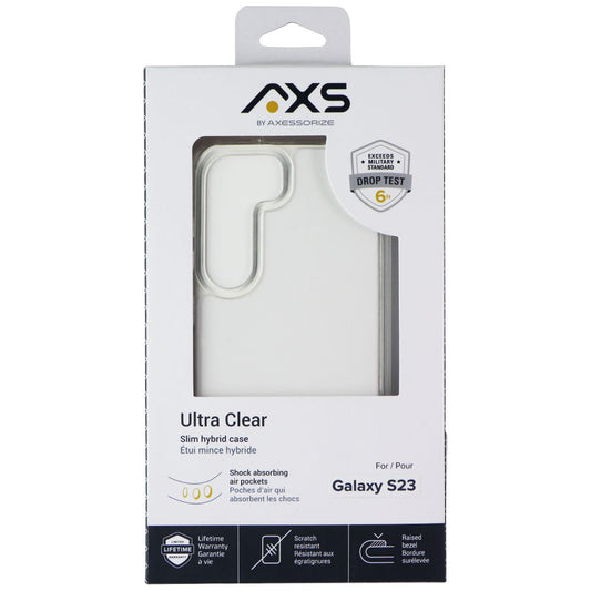 Axessorize AXS Ultra Clear Case for Samsung Galaxy S23 - Clear Cell Phone - Cases, Covers & Skins Axessorize - Simple Cell Bulk Wholesale Pricing - USA Seller
