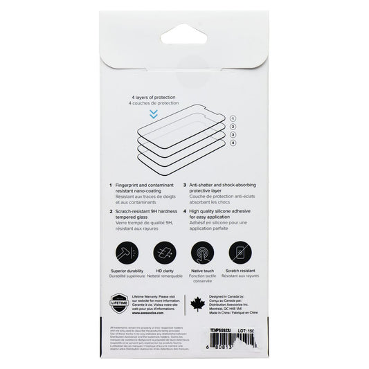 Axessorize ArmorGlass Screen Protector for Samsung Galaxy S23 Ultra Cell Phone - Screen Protectors Axessorize - Simple Cell Bulk Wholesale Pricing - USA Seller