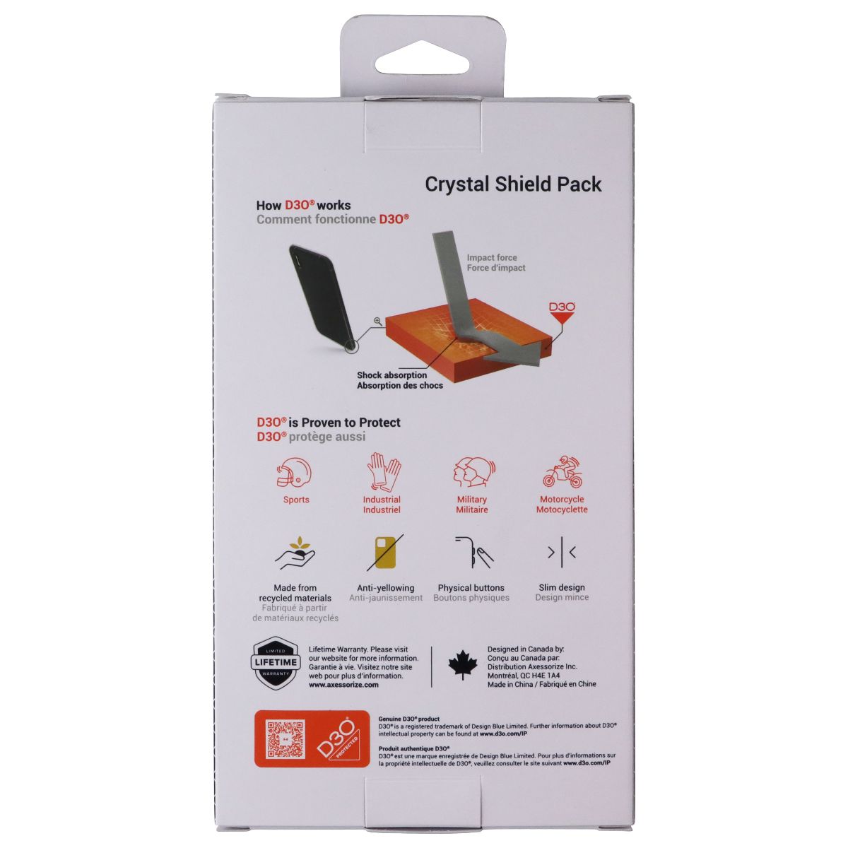 AXS Crystal Shield Pack (Case + Screen Protector) for Galaxy S24 Ultra - Smoke Cell Phone - Cases, Covers & Skins AXS - Simple Cell Bulk Wholesale Pricing - USA Seller