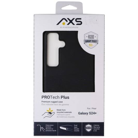 Axessorize AXS PROTech Plus Case for Samsung Galaxy S24+ (Plus) - Black Cell Phone - Cases, Covers & Skins AXS - Simple Cell Bulk Wholesale Pricing - USA Seller