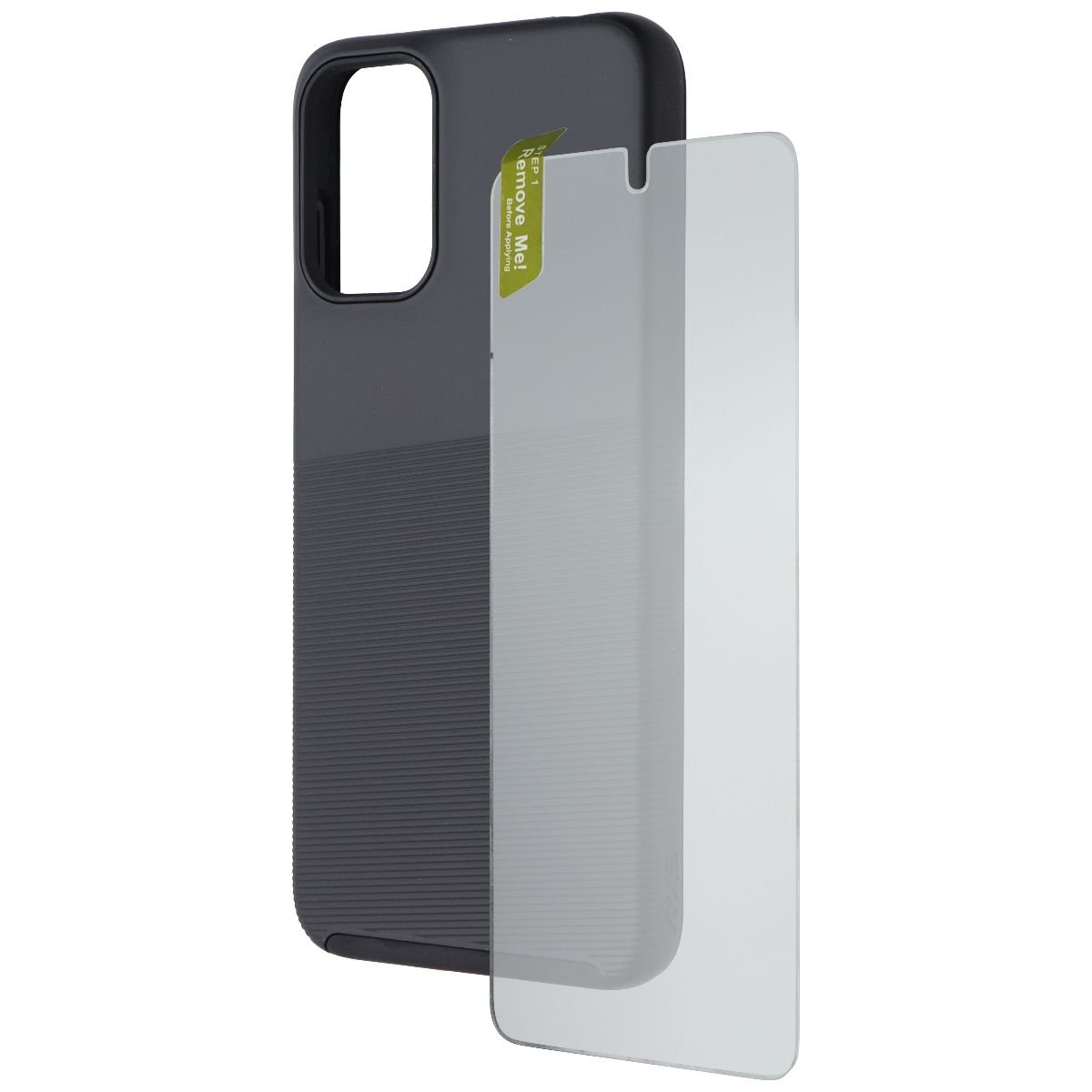 AXS PROTech Plus Pack Case and Screen Protector for Moto G Play (2024) - Black Cell Phone - Cases, Covers & Skins AXS - Simple Cell Bulk Wholesale Pricing - USA Seller