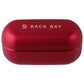 Back Bay Audio Tempo 30 Series Wireless Bluetooth Earbuds - Red